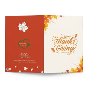 Prayer of Thanksgiving